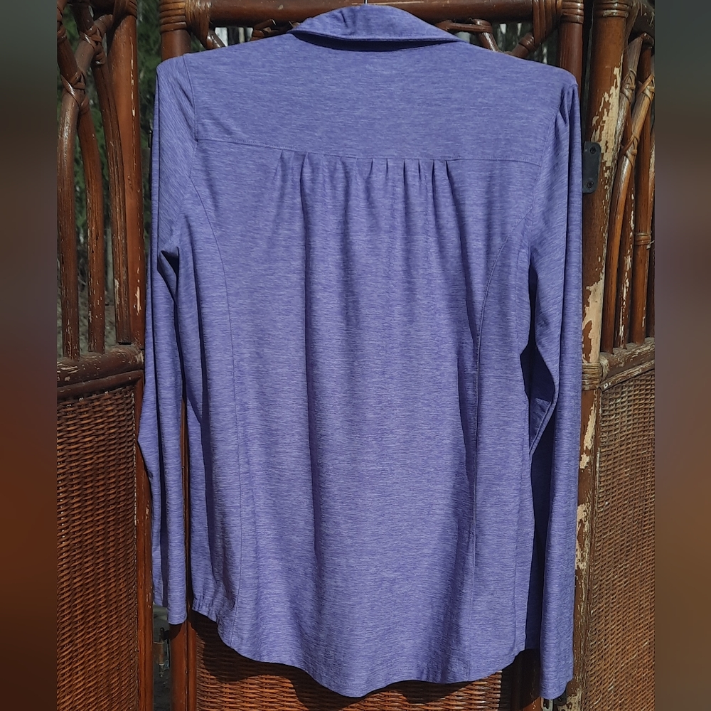 🍀3/15 Duluth Trading Co Purple Long Sleeve 💜 - Picture 7 of 7